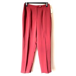 Maroon dress pants